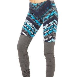 Alo Goddess Legging S Chevron/Heather